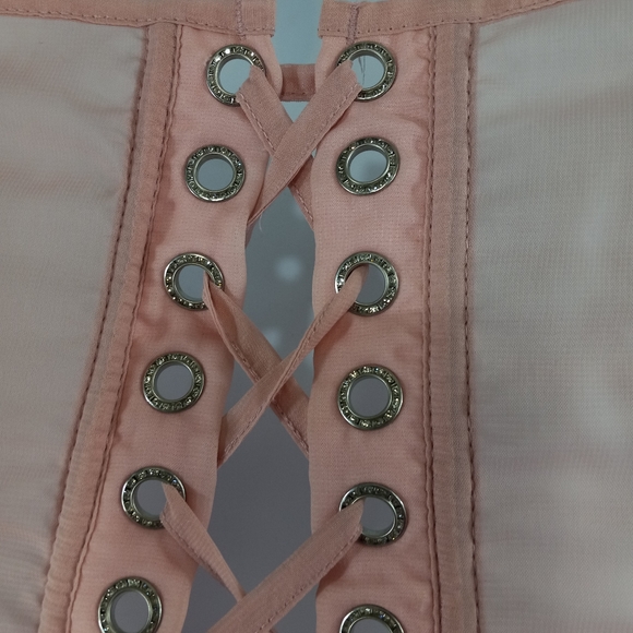 Alivila Y pink corset top - Picture 13 of 16